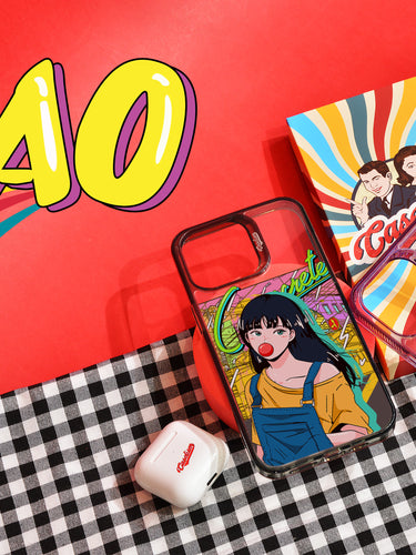 Caselism Collab Phone Case for iPhone with CHao Illustrator