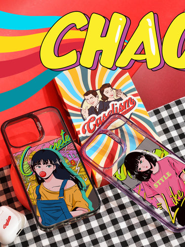 Caselism Collab Phone Case for iPhone with chao illustrator